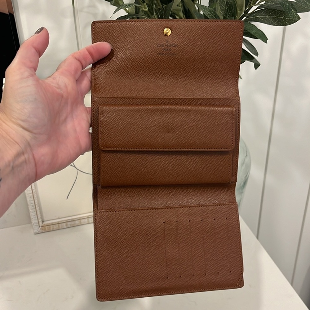 Authentic with Certificate Louis Vuitton Wide Trifold Passport Wallet - Picture 2 of 8
